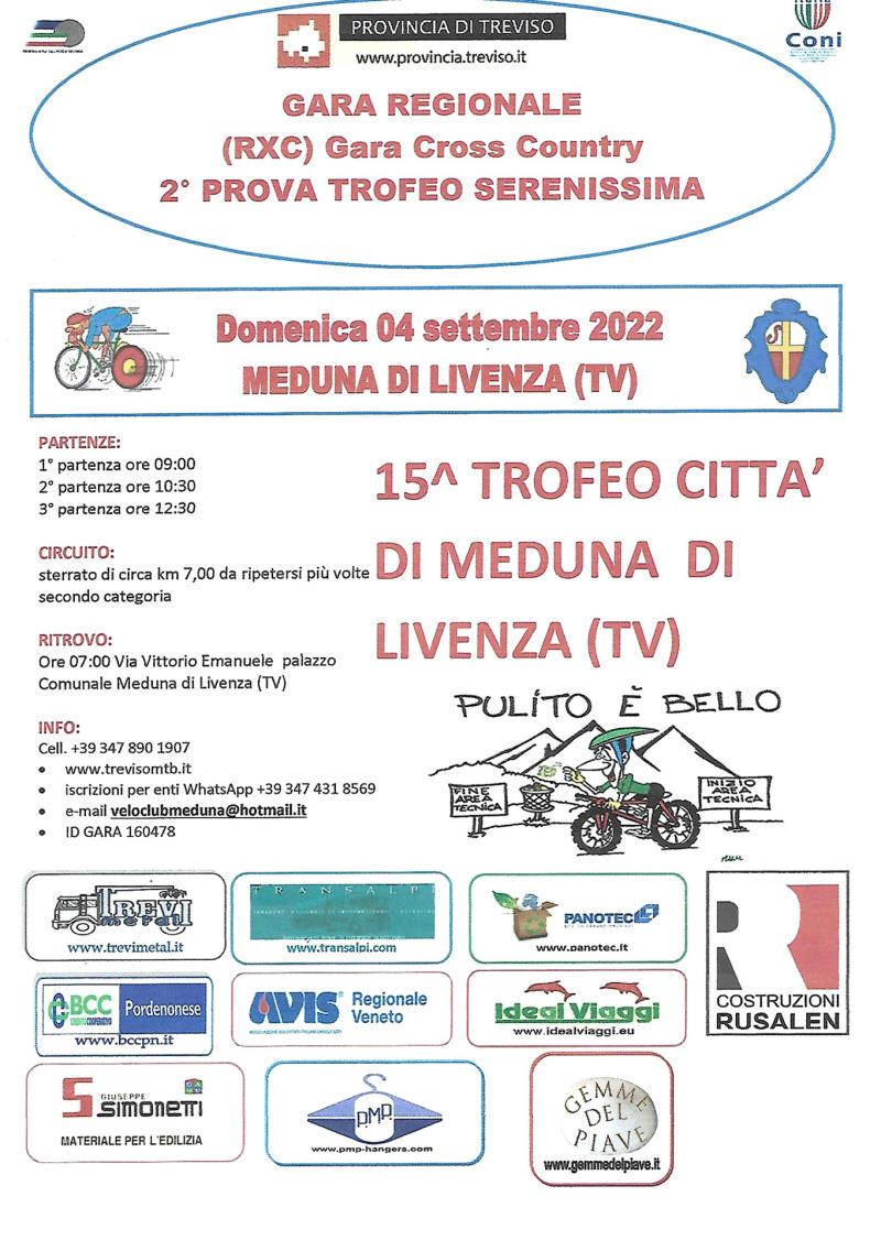 15° trofeo città di Meduna di Livenza
